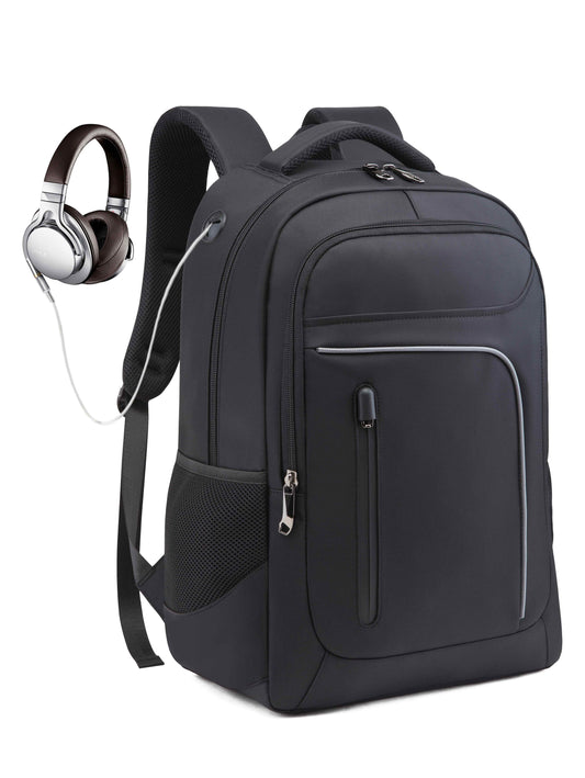 Travel Backpack, Flight Approved Backpack, Waterproof Carry On Business Backpack with USB charge port. Fit 16 Inch Laptop