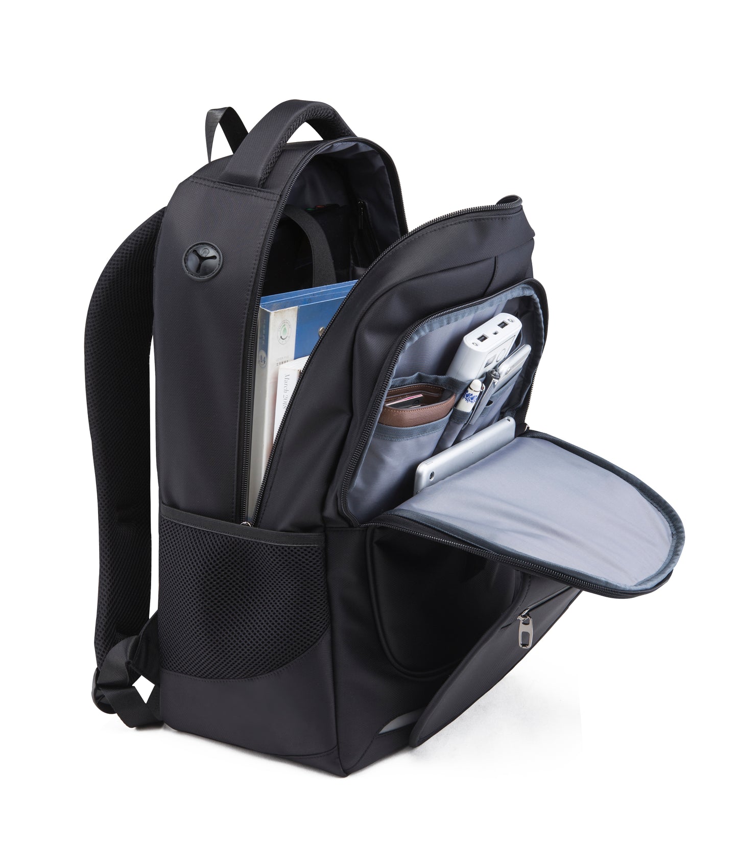 Travel Laptop Backpack, Water Resistant ,with USB Charging Port and earphone jack. Fits 15.6 Inch