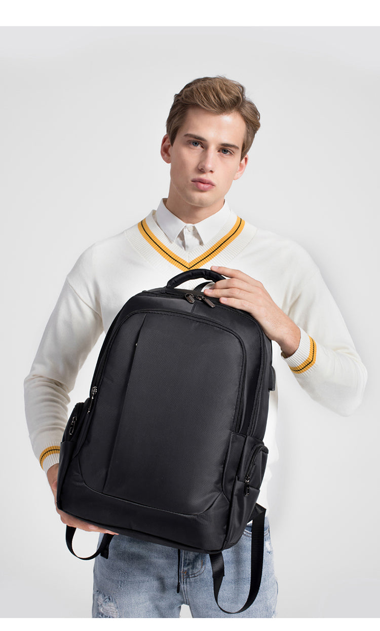 School Backpack for Men Women, Water Resistant Backpack with USB Charging Port,15.6 Inch Bookbag travel work Daypack