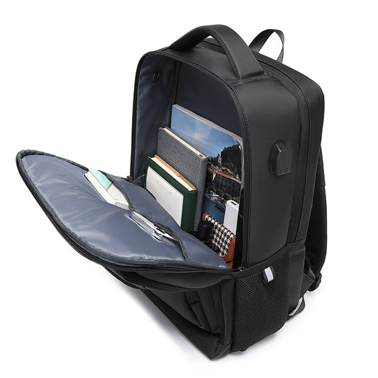 Travel Laptop Backpack multi compartment Backpacks with USB Charging Port, Travel Business Work Bag 15.6 Inch College Computer Bag for Men Women