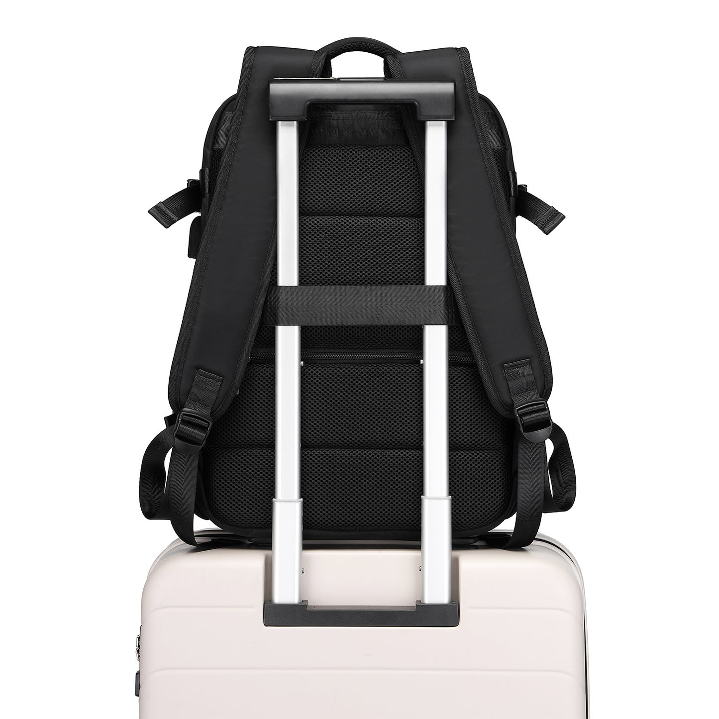 Backpack for Women Men,Casual School Backpack with USB charge port 15.6 Inch Laptop Bookbag with USB Charger for College High School Travel Business
