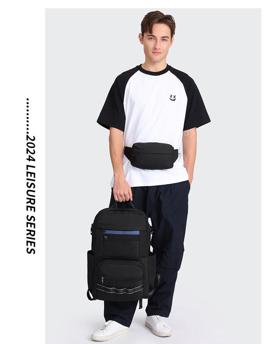 Travel Backpack for Women Men,20L Laptop Backpack Fits 15.6-Inch Laptop,Waterproof Carry On Backpack for Airplanes with Detachable Crossbody Bag