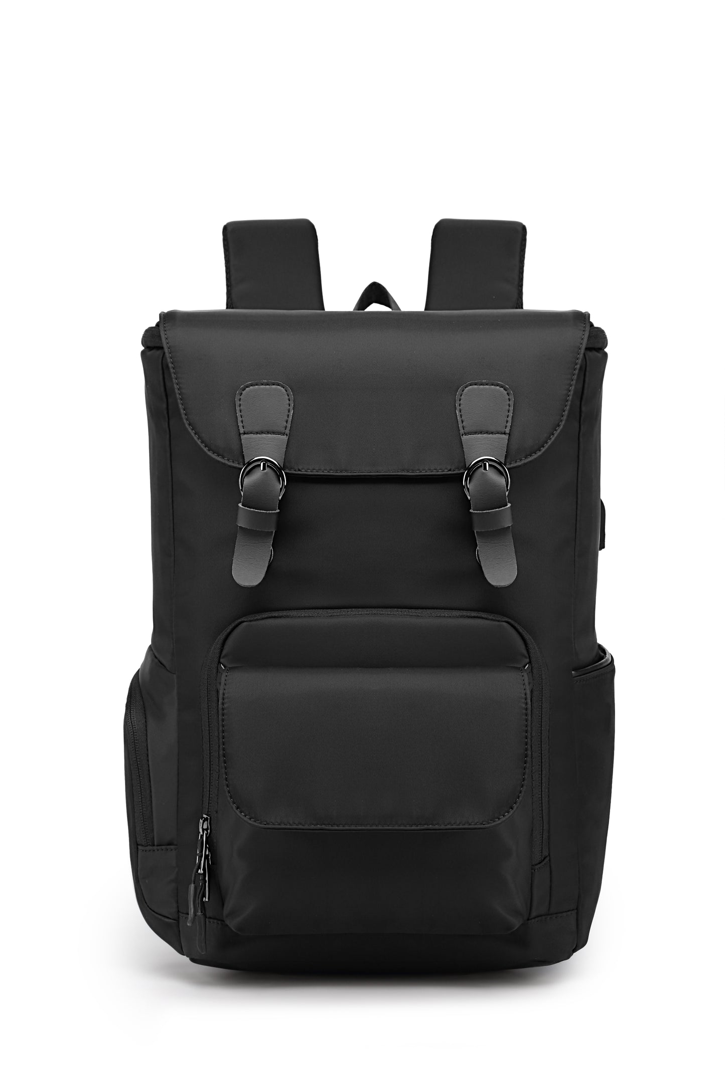 Travel Laptop Backpack, Business Anti Theft Slim Sturdy Laptops Backpack with USB Charging Port, Water Resistant Fits 15.6 Inch