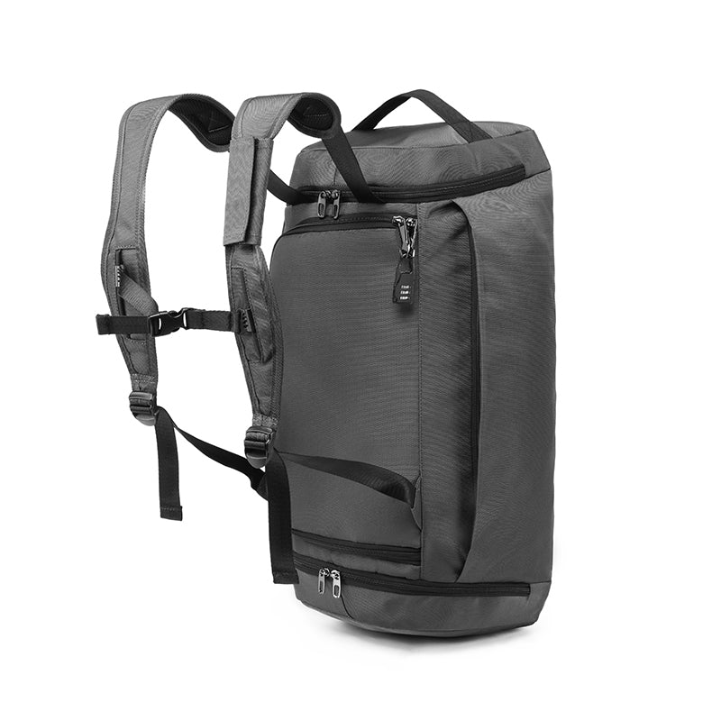 Gym Bag for Men and Women with Shoe & Laptop Compartment, 3-in-1 Sports Travel Duffel Bag Weekender Carry-On Backpack for Airplane & Workout,