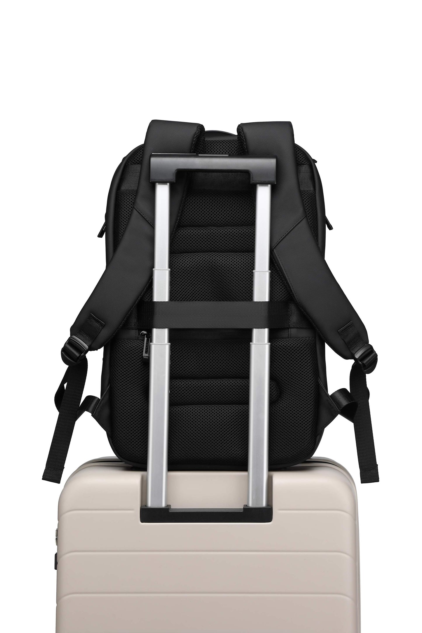 Travel backpack for Men and Women, Anti Theft Laptop Backpack with USB Charging Port for Work, Large Bag for College, Backpack,Water Resistent(Black)