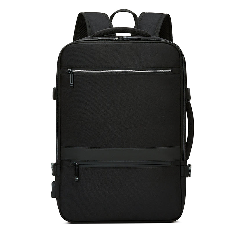 Hotsir 20L Travel Backpack with USB charge, Weekend Business Hand Luggage, Flight Approved Cabin Luggage, Expandable 10CM width waterproof for 15.6 Inch Laptop, for trave, Business.