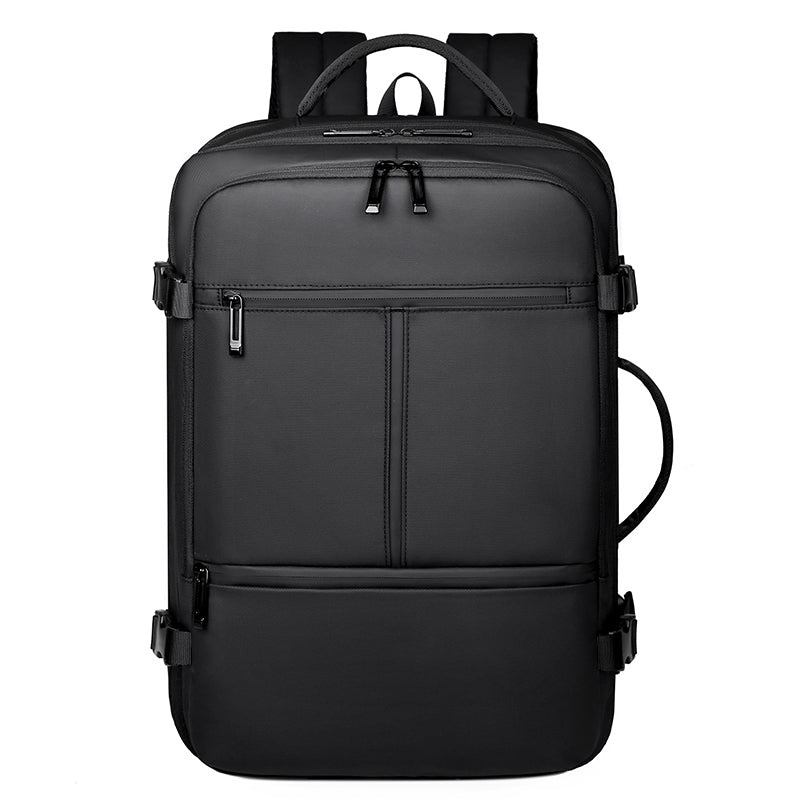 Expandable Travel Backpack, Extra Large Carry On Backpack 35L-45L, fits 17.3 Inch Laptop for Men Women Traveling Businesss with USB Charging Port