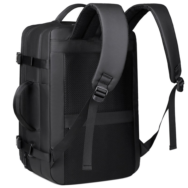 Expandable Travel Backpack, Extra Large Carry On Backpack 35L-45L, fits 17.3 Inch Laptop for Men Women Traveling Businesss with USB Charging Port