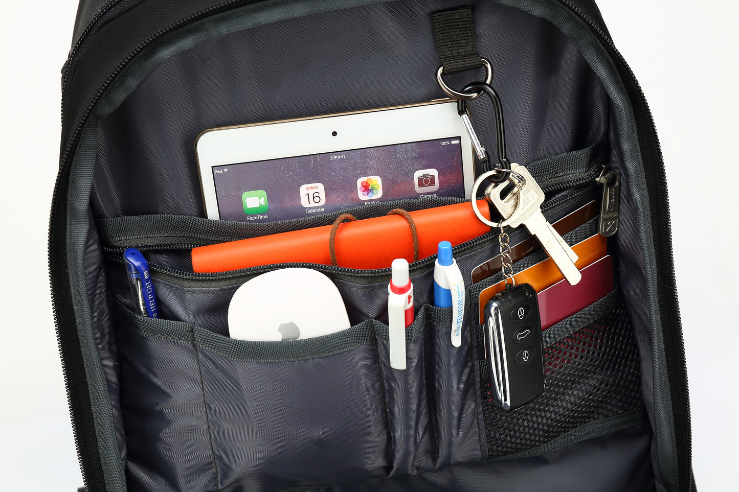 Backpack Bookbag for College Sturdy Travel Business Hiking Fit Laptop Up to 15.6 Inch Multi Compartment  for Men Women