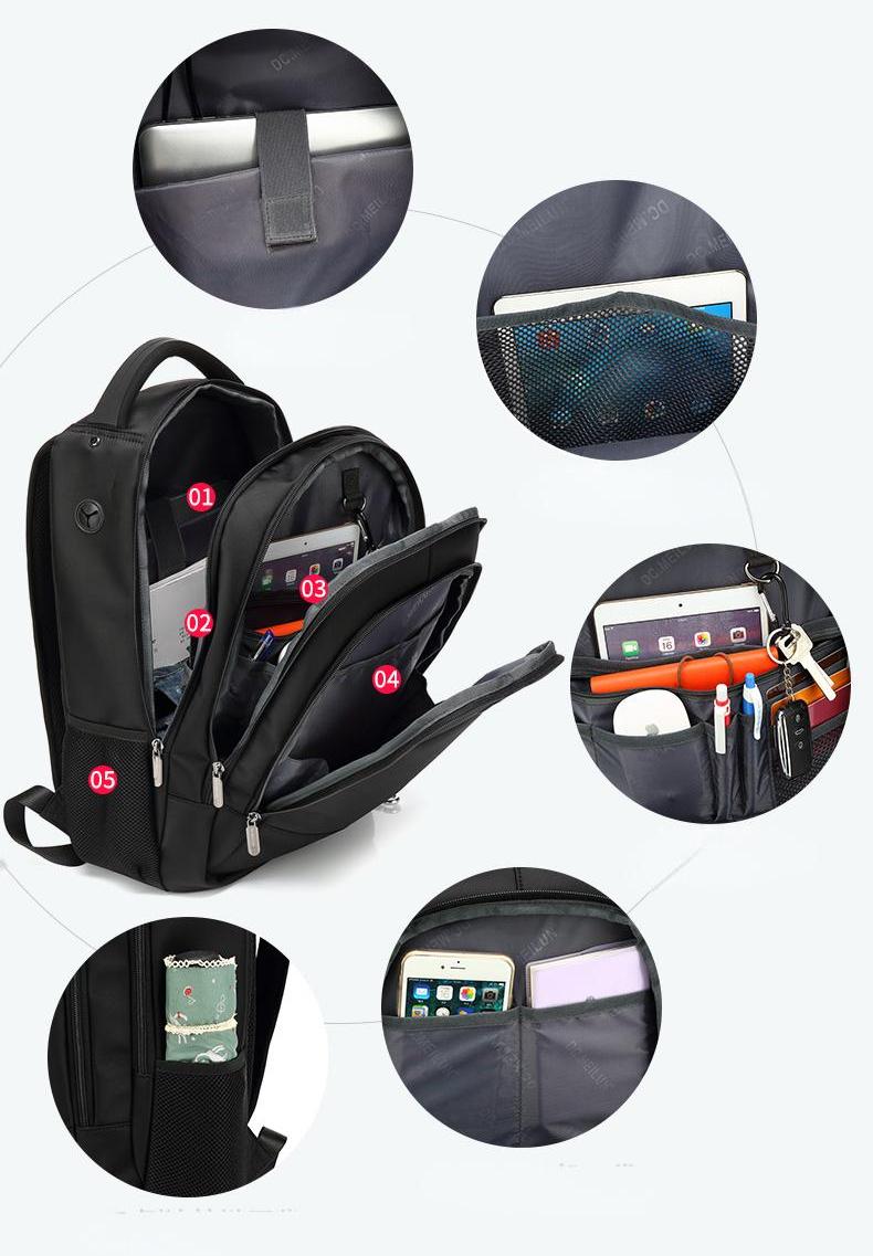 Backpack Bookbag for College Sturdy Travel Business Hiking Fit Laptop Up to 15.6 Inch Multi Compartment  for Men Women