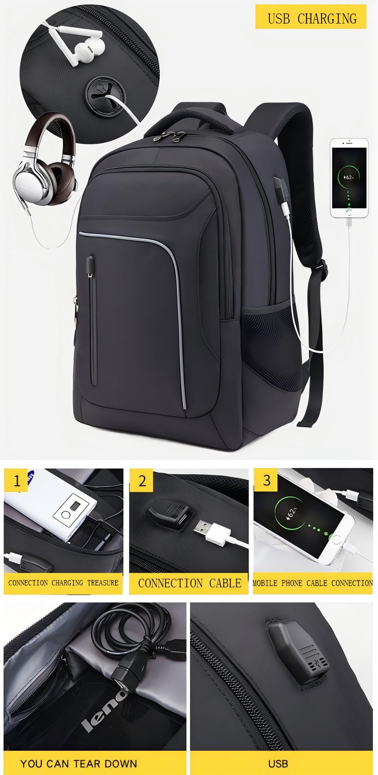 Travel Backpack, Flight Approved Backpack,  Waterproof Carry On Business Backpack with USB charge port. Fit 16 Inch Laptop