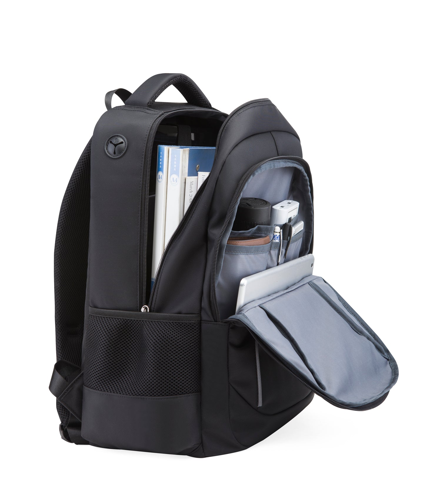 Large Backpack 37L, 17 Inch Travel Laptop Backpack Water Resistant Work Bag with USB Charging Port,