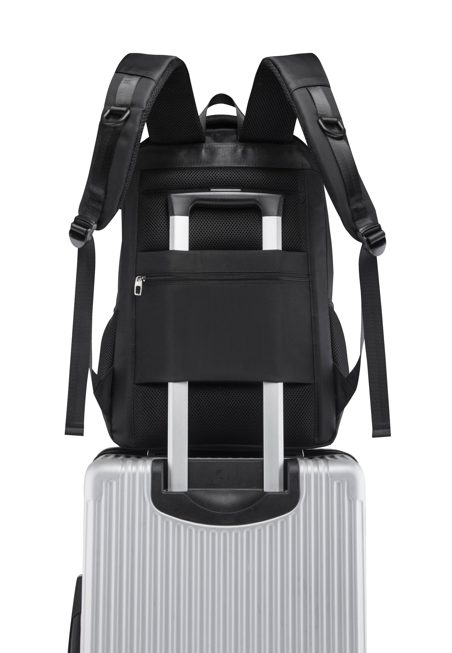 Travel Laptop Backpack, Water Resistant  ，with USB Charging Port and earphone jack.  Fits 15.6 Inch