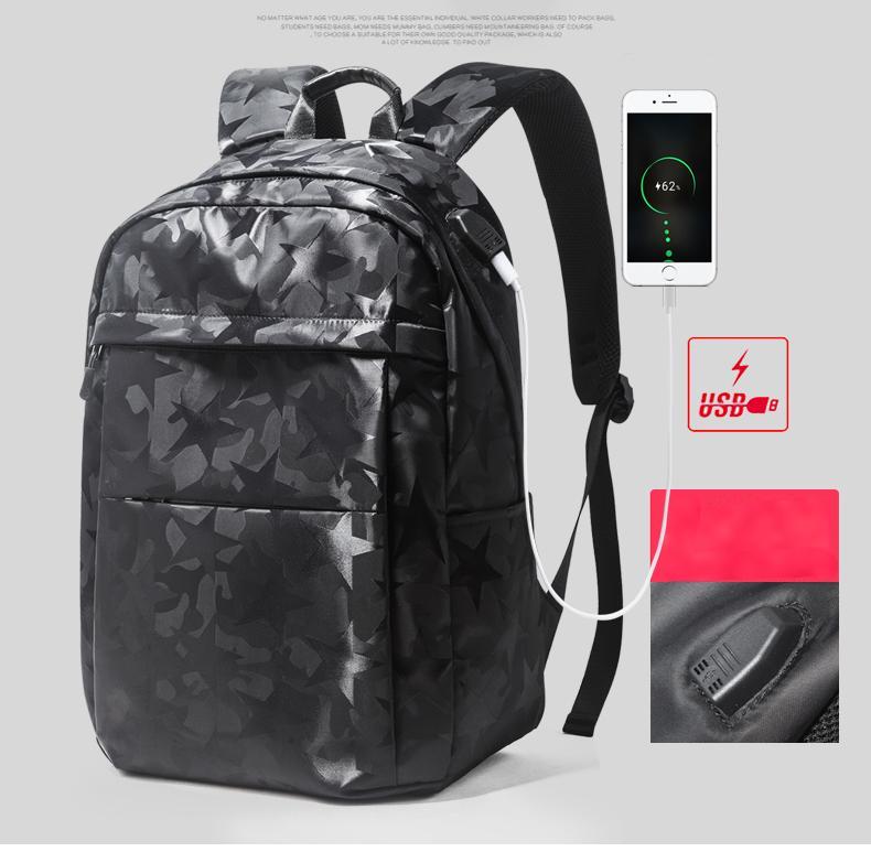 College Laptop Backpack, Travel Laptop Backpack,  Water-Resistant Bookbag for 15.6 Inch Laptop,