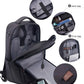 26L Large size  Backpack for man and woman, School, College, and Travel: Water Resistant Bookbag with USB charge port