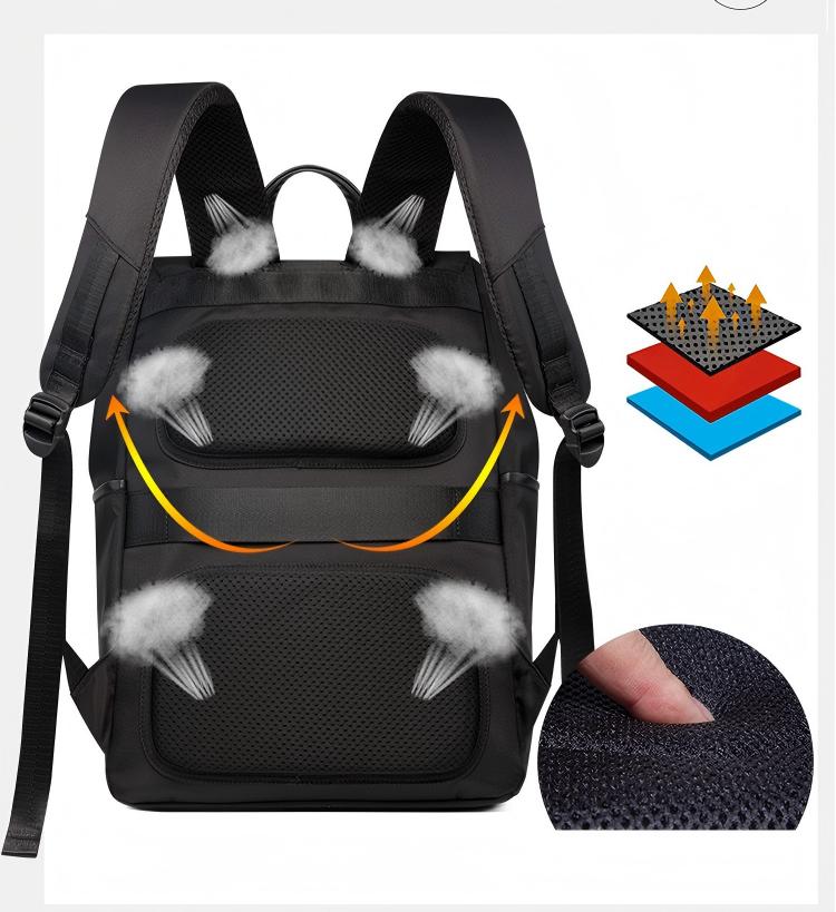 20L Travel Backpack for Men Laptop BackpackLightweight Computer Mens Business Travel Backpack w/ 15.6 Inch Macbook