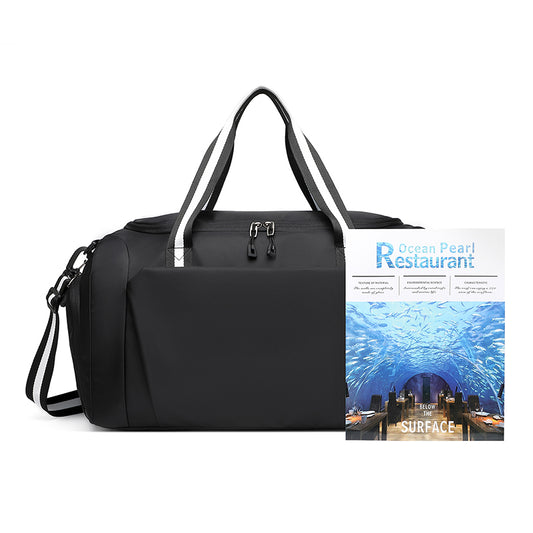 Duffel Bag 24L travel Bag for Men Women  Lightweight with Inner shoe Pocket for Travel Sports