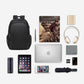 School Backpack for Men Women, Water Resistant  Backpack with USB Charging Port,15.6 Inch Bookbag travel work  Daypack