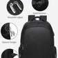 School Backpack for Men Women, Water Resistant  Backpack with USB Charging Port,15.6 Inch Bookbag travel work  Daypack