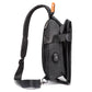 Large capacity Crossbody Sling Backpack Sling Bag Travel Hiking Chest Bag Daypack with USB charge port.