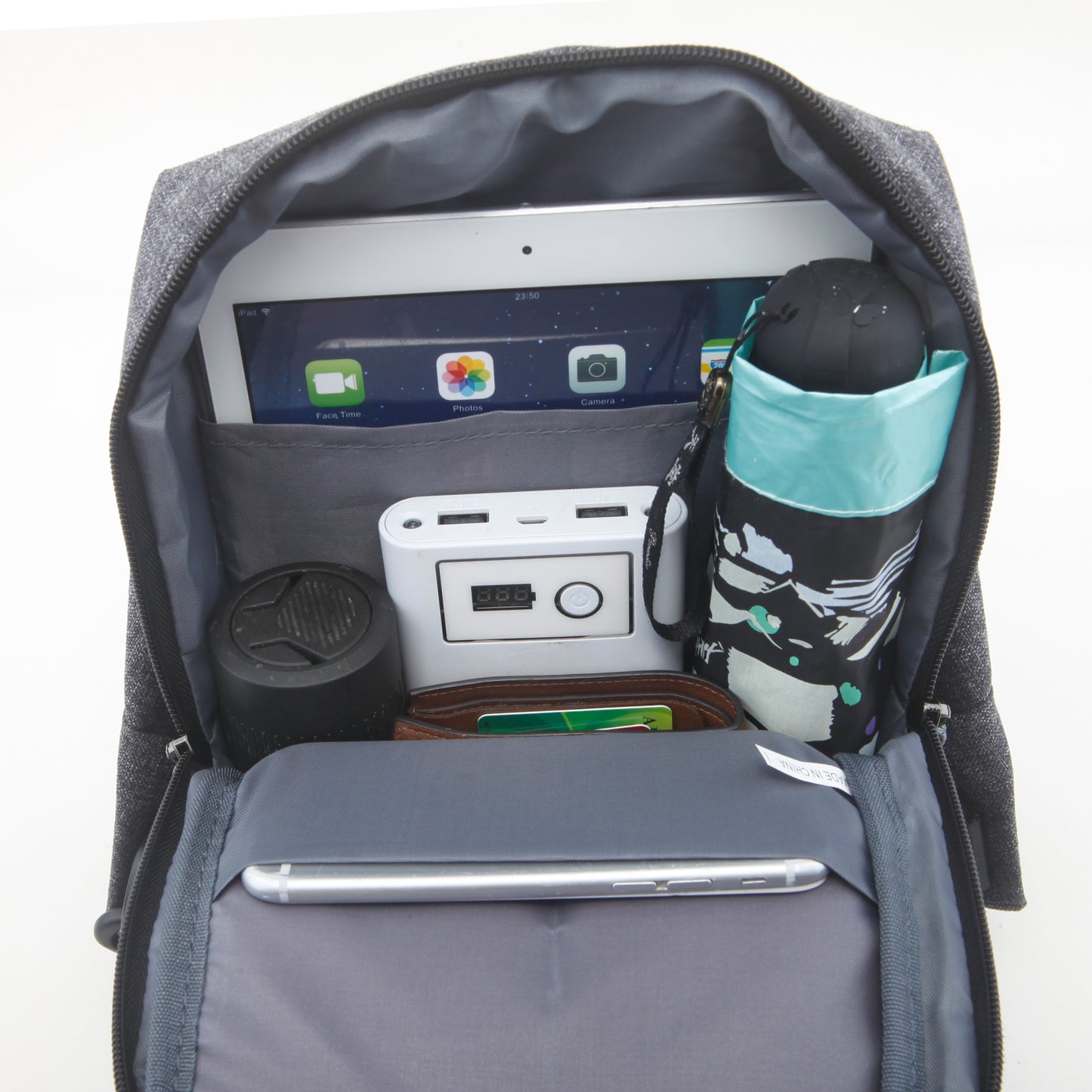 Large Sling Bag Chest Shoulder Backpack Crossbody Bags Casual Daypack for Men Women with USB chrge port