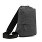 Large Sling Bag Chest Shoulder Backpack Crossbody Bags Casual Daypack for Men Women with USB chrge port