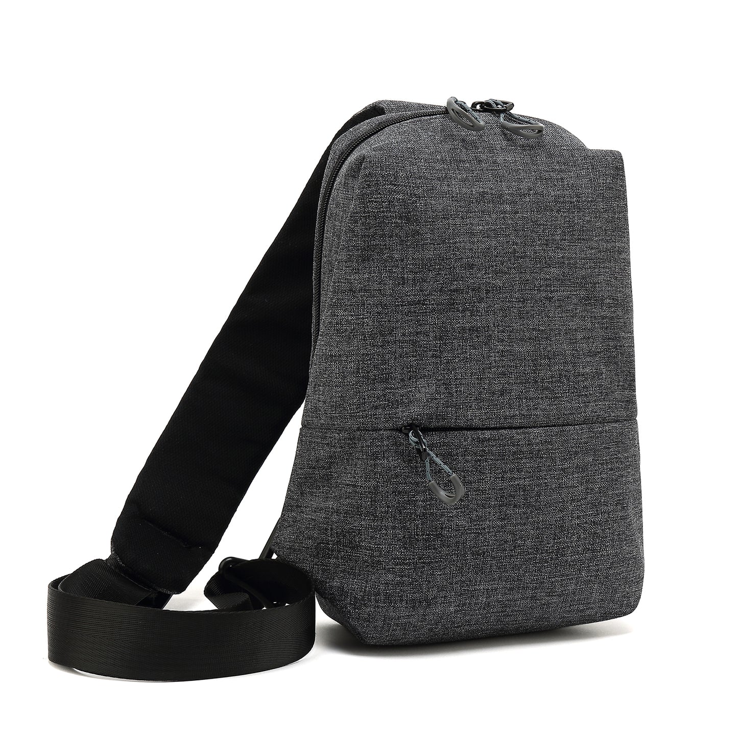 Large Sling Bag Chest Shoulder Backpack Crossbody Bags Casual Daypack for Men Women with USB chrge port