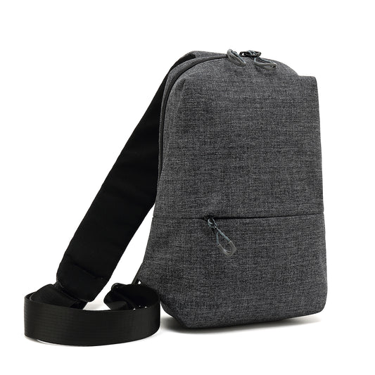 Large Sling Bag Chest Shoulder Backpack Crossbody Bags Casual Daypack for Men Women with USB chrge port