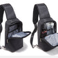 Large Sling Bag Chest Shoulder Backpack Crossbody Bags Casual Daypack for Men Women with USB chrge port