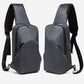 Large Sling Bag Chest Shoulder Backpack Crossbody Bags Casual Daypack for Men Women with USB chrge port