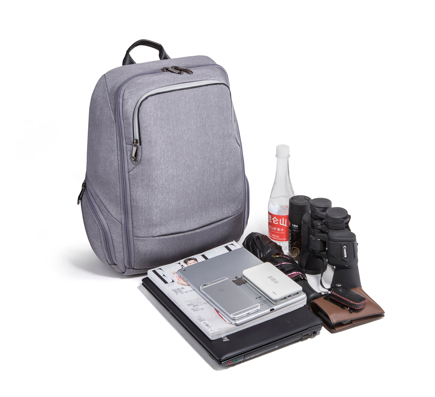 Travel Backpack   Water-resistant  Business Rucksack, Durable Large Computer  Daypack Fits 17.3 Inch