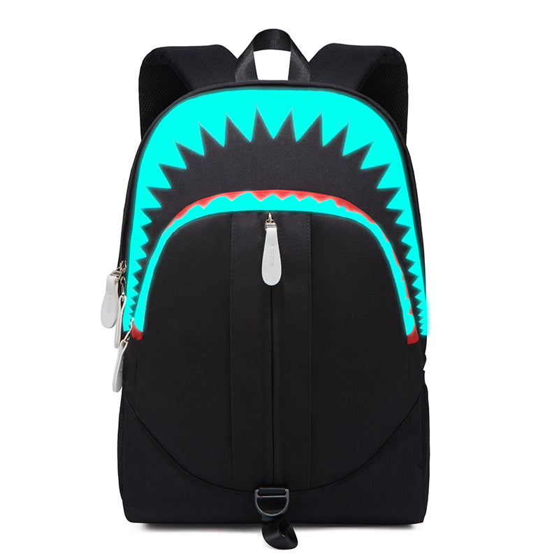 Vintage night light reflective Backpack Travel Laptop Backpack with usb Charging Port for  College Backpack Fits 15.6 Inch Laptop