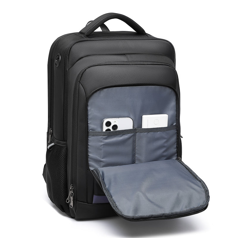 Travel Laptop Backpack multi compartment Backpacks with USB Charging Port, Travel Business Work Bag 15.6 Inch College Computer Bag for Men Women