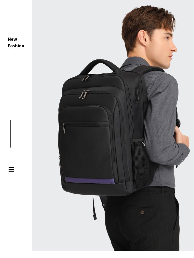 Travel Laptop Backpack multi compartment Backpacks with USB Charging Port, Travel Business Work Bag 15.6 Inch College Computer Bag for Men Women