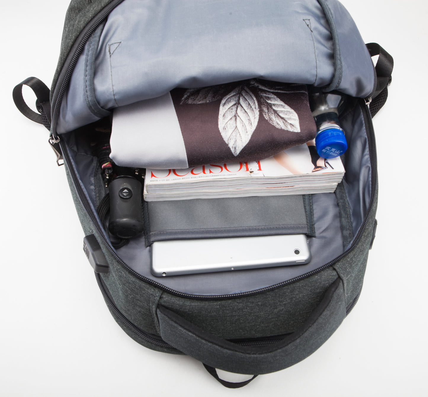 Backpack Bookbag for College Sturdy Travel Business Hiking Fit Laptop Up to 15.6 Inch Multi Compartment Gifts for Men Women Night Light Reflective