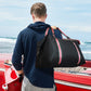 Gym lightway Overnighter Duffel Bags for  Travel Weekender whith trolly sleeve  black.