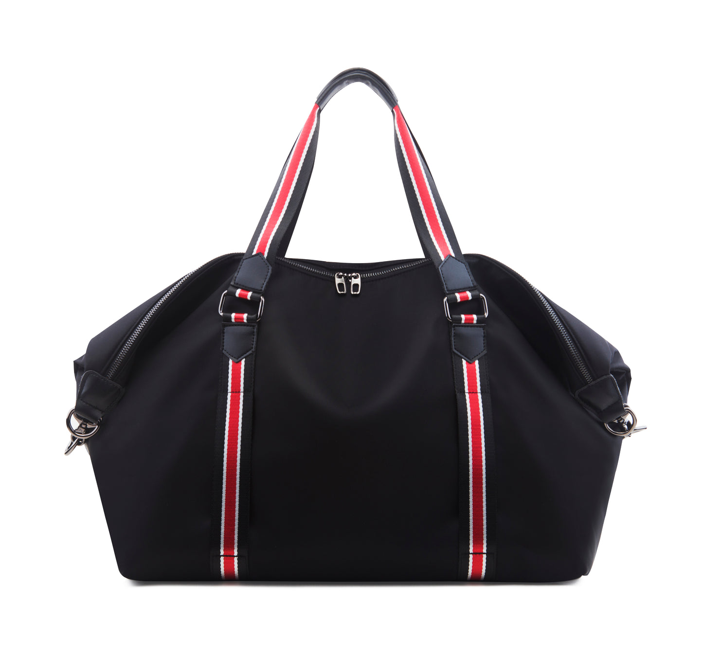Gym lightway Overnighter Duffel Bags for  Travel Weekender whith trolly sleeve  black.