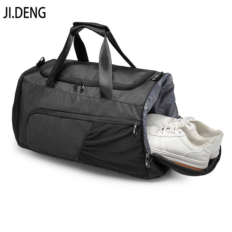 Gym Bag for Men & Women with Shoe & Wet Compartment - Duffle Bag for Travel, Sports, Fitness & Workout