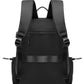 17 Inch Travel Laptop Backpack,  for Men with USB Charger Hole & Luggage Sleeve,Water Resistant College School Bag Bookbag for Men