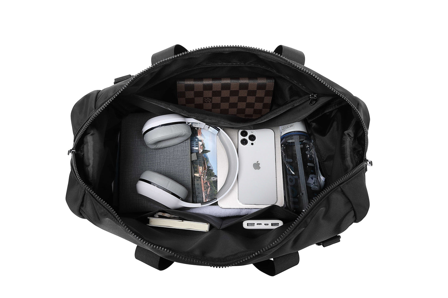 Travel Bag for Men and Women with Shoe & Wet Compartment for Travel, Sports, Fitness and Workout
