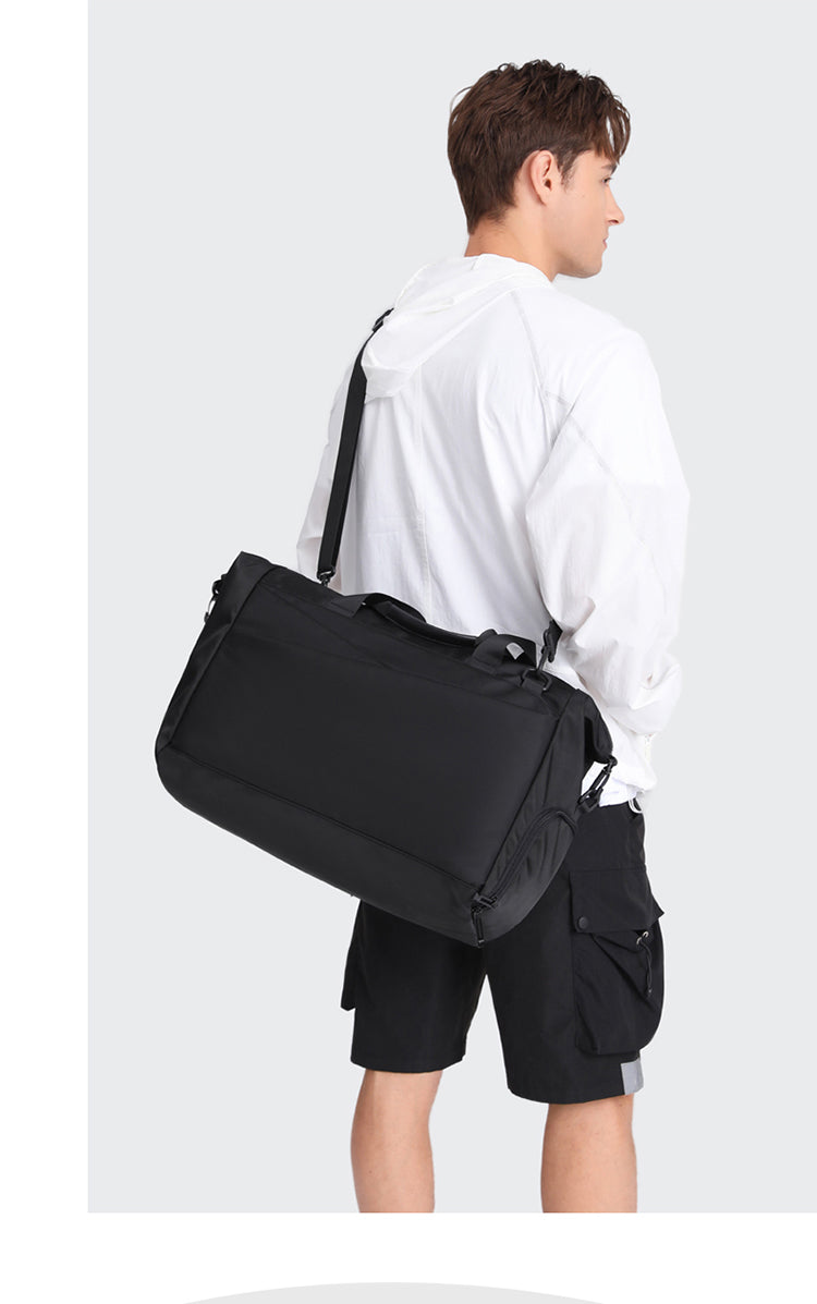 Travel Bag for Men and Women with Shoe & Wet Compartment for Travel, Sports, Fitness and Workout