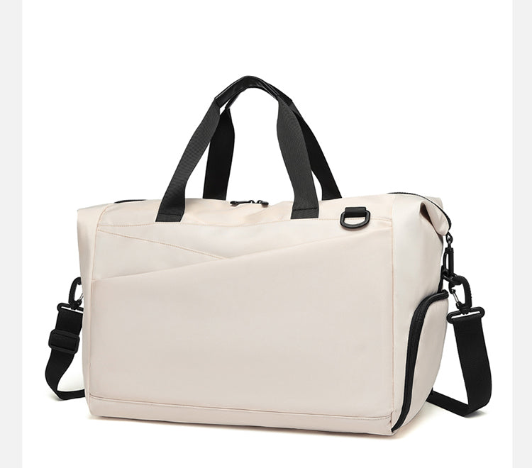 Travel Bag for Men and Women with Shoe & Wet Compartment for Travel, Sports, Fitness and Workout