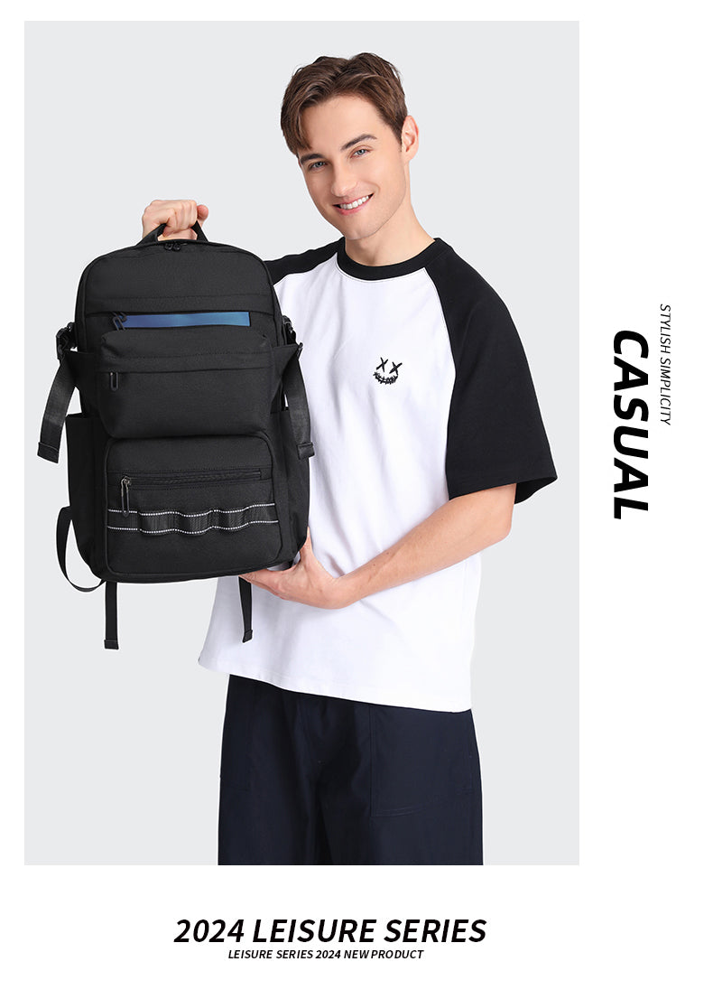 Travel Backpack for Women Men,20L Laptop Backpack Fits 15.6-Inch Laptop,Waterproof Carry On Backpack for Airplanes with Detachable Crossbody Bag