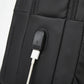 Laptop Backpack for Men Women, School Backpacks for Boys Girls,Water Resistant Black Backpack with USB Charging Port,15.6 Inch College Bookbag Daypack