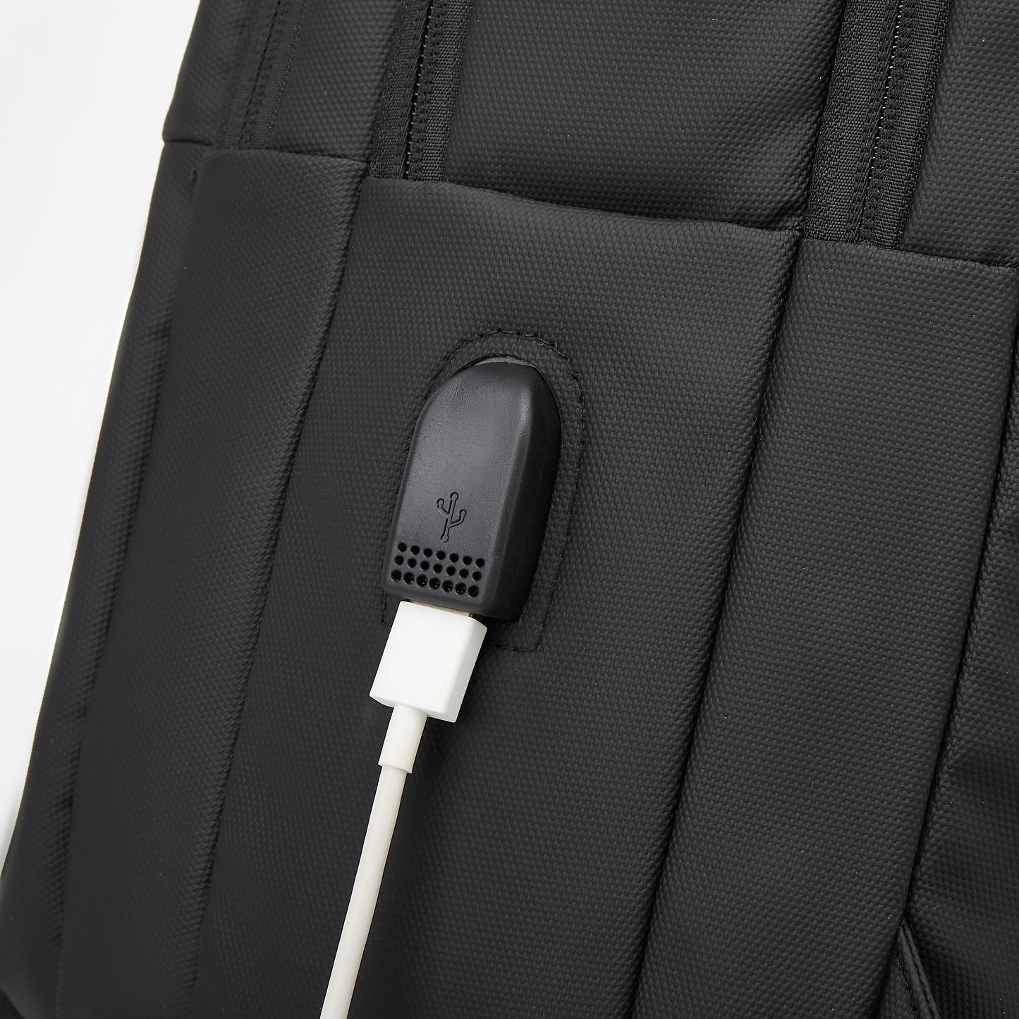Laptop Backpack for Men Women, School Backpacks for Boys Girls,Water Resistant Black Backpack with USB Charging Port,15.6 Inch College Bookbag Daypack