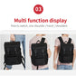 Travel Laptop Backpack, Business Anti Theft Slim Sturdy Laptops Backpack with USB Charging Port, Water Resistant  Fits 15.6 Inch
