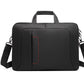 Hotsir Basics Compact Laptop Shoulder Bag Carrying Case with Strap and Zippered Accessory Pocket,  Black