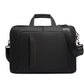 Hotsir Basics Compact Laptop Shoulder Bag Carrying Case with Strap and Zippered Accessory Pocket,  Black