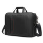 Hotsir Basics Compact Laptop Shoulder Bag Carrying Case with Strap and Zippered Accessory Pocket,  Black