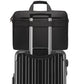 Hotsir Basics Compact Laptop Shoulder Bag Carrying Case with Strap and Zippered Accessory Pocket,  Black